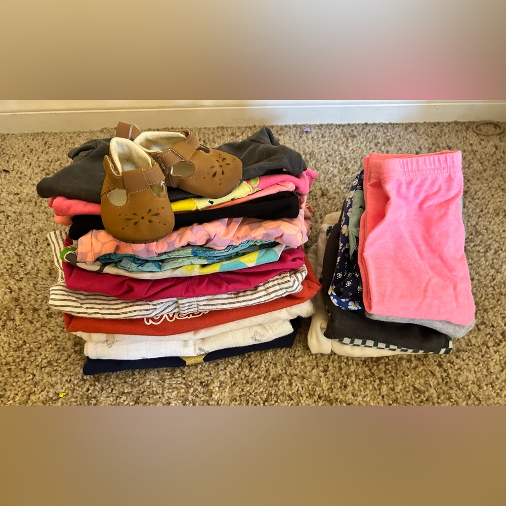 25 pcs Baby girl clothes bundle 3-6 months